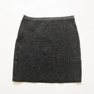Zara Black glittery skirt
